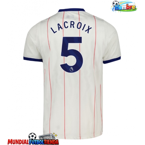 Camiseta Chelsea Maxence Lacroix #5 Tercera Equipación Replica 2026-27 mangas cortas